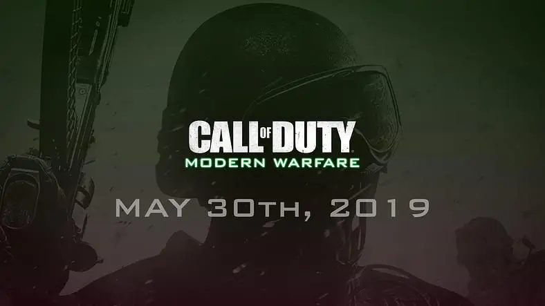 Call of Duty: Modern Warfare Reveal coming next Thursday
