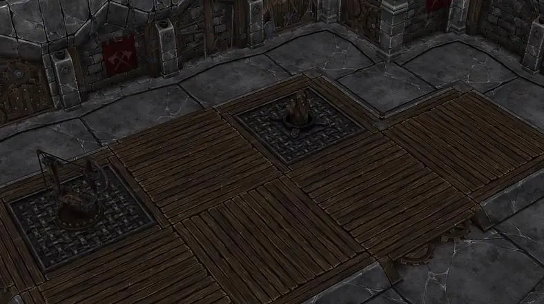 War for the Overworld's Barracks and Prison rooms "coming soon"