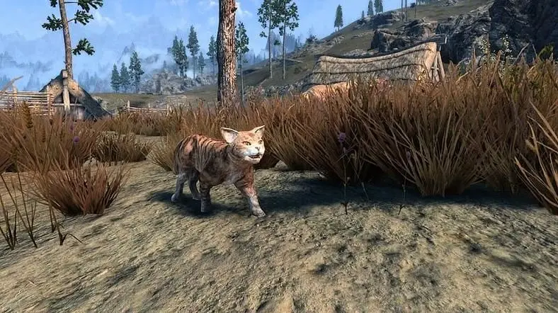 This Skyrim Special Edition Mod Lets You Have Your Very Own Cat Pal