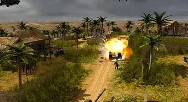 The ability to drive everything and anything combined with the detailed levels and highly flexible units makes it a very realistic experience for an RTS.