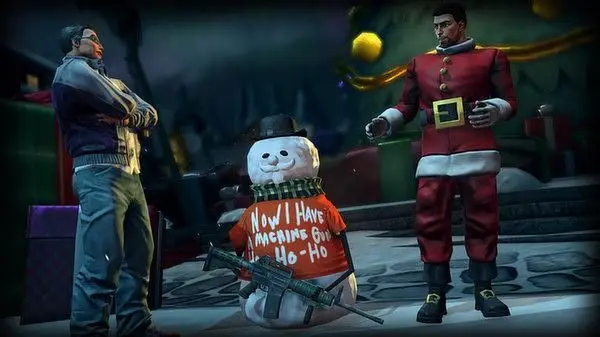 Saint's Row 4 Christmas DLC released today