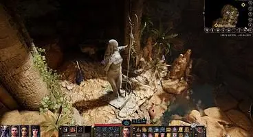 Baldur's Gate 3 Owlbear Cave Gilded Chest - How to Open