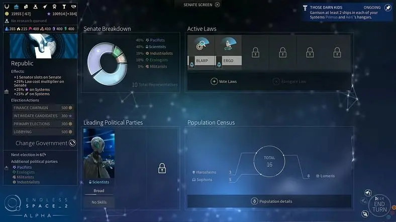 Endless Space 2 reveals Lumeris faction, Early Access release coming in September