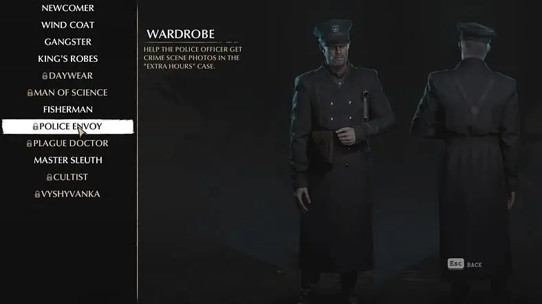The Sinking City Outfits - How to unlock all Costumes
