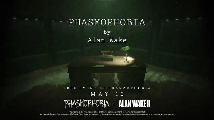 Phasmophobia Alan Wake Crossover Event: Release Date, Content, and Trailers