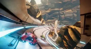 Want a new WipeOut or F-Zero? Antigraviator is that game