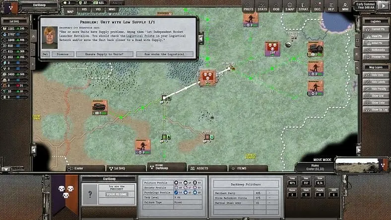Turn-Based 4X Wargame Shadow Empire Is Now Out on Steam, Receives Air Units