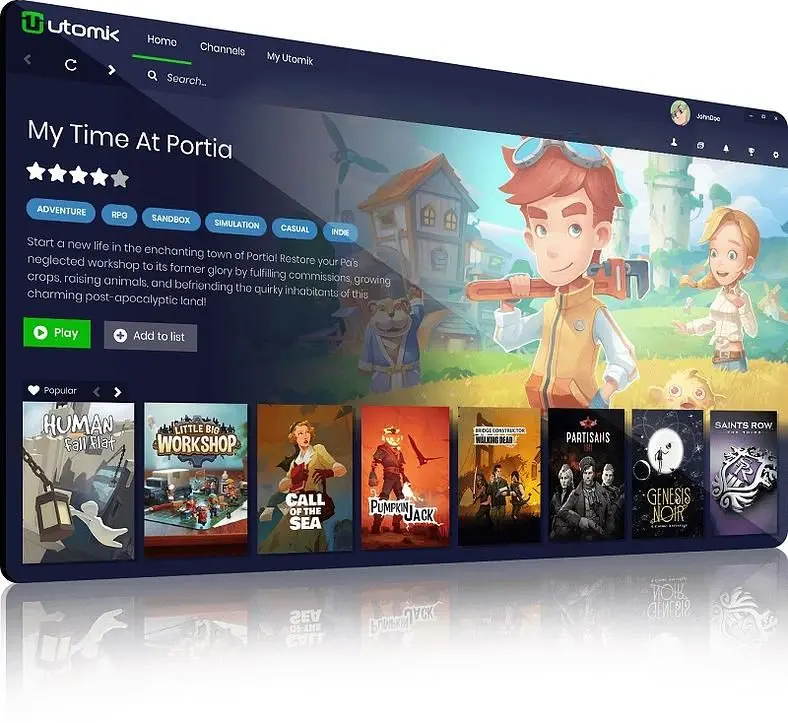 Utomik Cloud Arrives on Android Devices Today