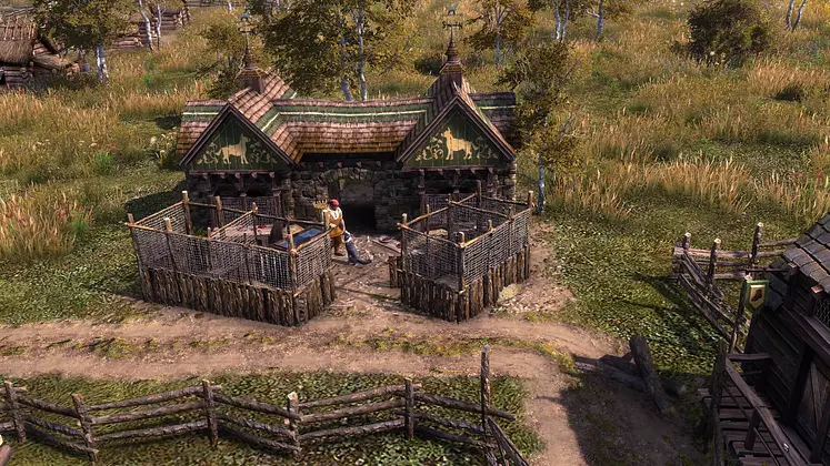 Farthest Frontier Cats & Dogs DLC adds pets, breeding, and new threats this May