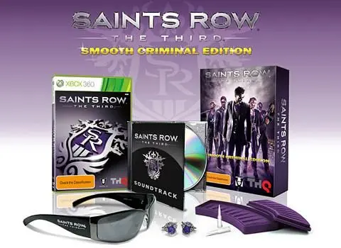 Saints Row: The Third gets 'Smooth Criminal Edition', cuff links