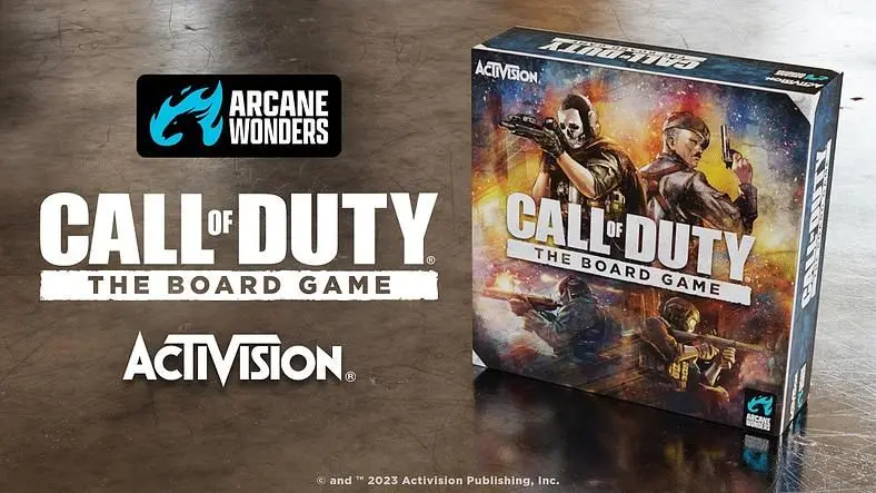 Call of Duty becomes a Board Game next year in collaboration with Activision and Arcane Wonders