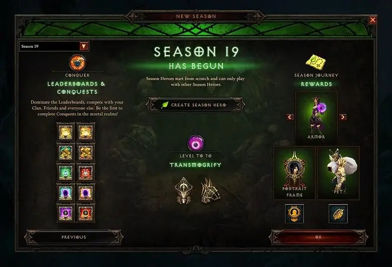 Diablo 3 Season 19 Start Date - Everything We Know
