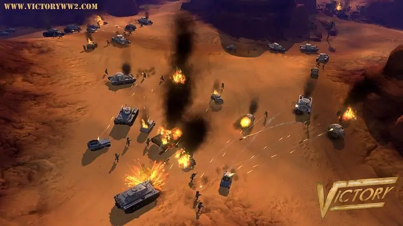 Petroglyph announces Victory on Kickstarter, a team-based action-strategy for $700k