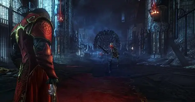 Castlevania: Lords of Shadow 2 in 60/40 split between modern city and castle