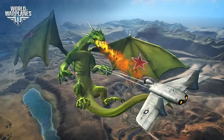 April Fool's Day: Dragons coming to World of Warplanes