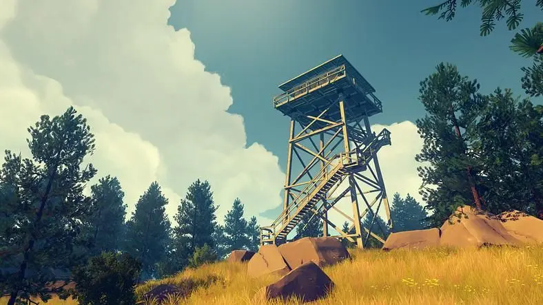 Intriguing first-person adventure Firewatch is set for release next February