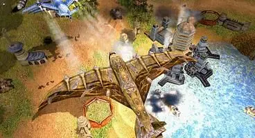 The game itself presents the action in three dimensions much like its real time strategy equivalent titles. You can pan, zoom and title the map to your hearts content.