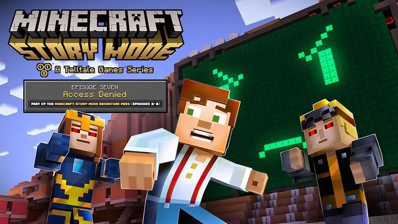 An evil AI invades Minecraft: Story Mode next week