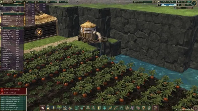 How to use the Water Dump with Landscaping and Dynamite in Timberborn