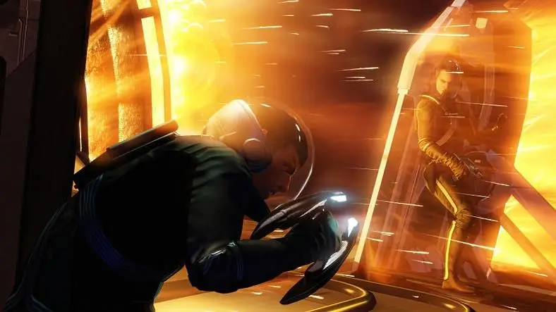 Jonah Falcon got to check out the new Star Trek game based on JJ Abrams' film at E3.