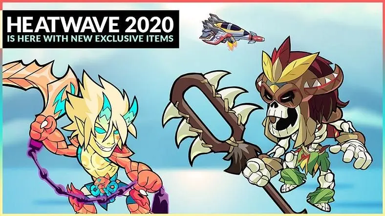 Brawlhalla Heatwave Event 2020 - Summer Skins, Cosmetics and Beachbrawl