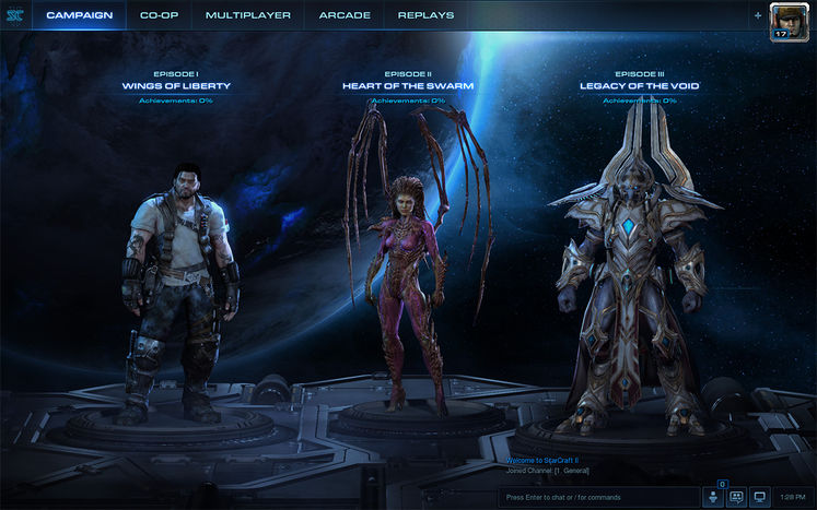 Blizzard explains new user interface for Starcraft II in 3.0 update