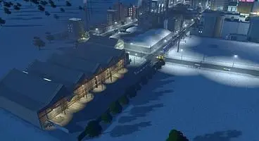 Paradox Interactive shows off Cities: Skylines - Snowfall in dev diary
