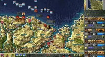 Battles simulates the entire Normandy campaign, from the landings to the breakout phase, and includes a campaign game and shorter scenarios of the battle...