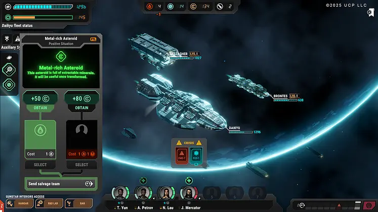 Turn-based tactical roguelite Battlestar Galactica: Scattered Hopes shows off its systems in gameplay trailer