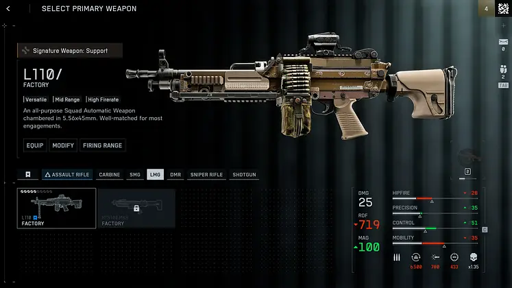 Full Weapons List for Battlefield 6
