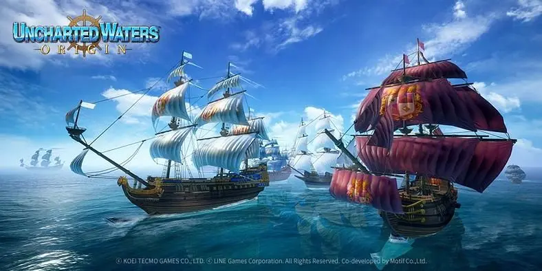 Swashbuckling Uncharted Waters: Origin Releases on PC/Mobile March 7th