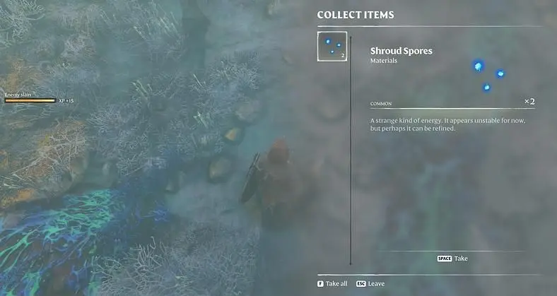 How to find Shroud Cores in Enshrouded