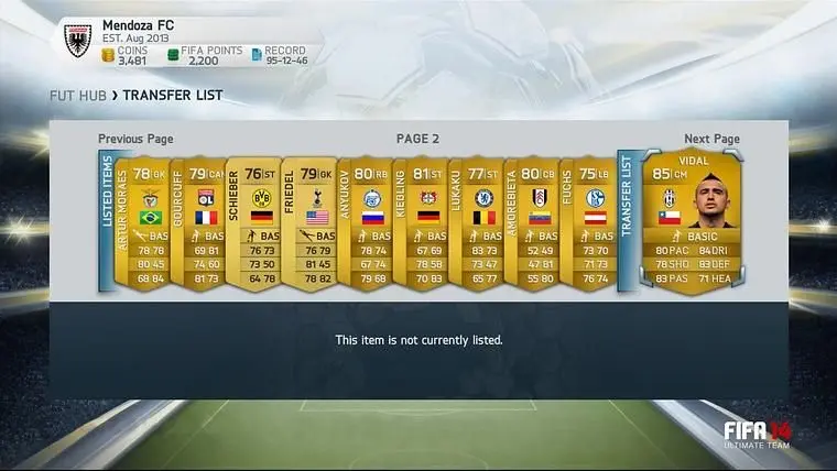 EA confirms that FIFA 15 will keep the Ultimate Team transfer market