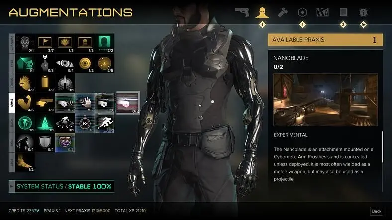 Deus Ex: Mankind Divided - Guide To Levelling Up