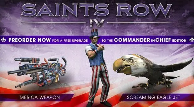 Commander in Chief Edition announced for Saints Row 4