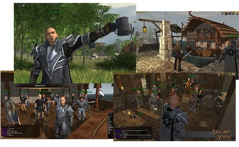 Shroud of the Avatar's early access now features multiplayer, friends list