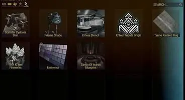 Warframe - This Weekend's Void Trader Inventory