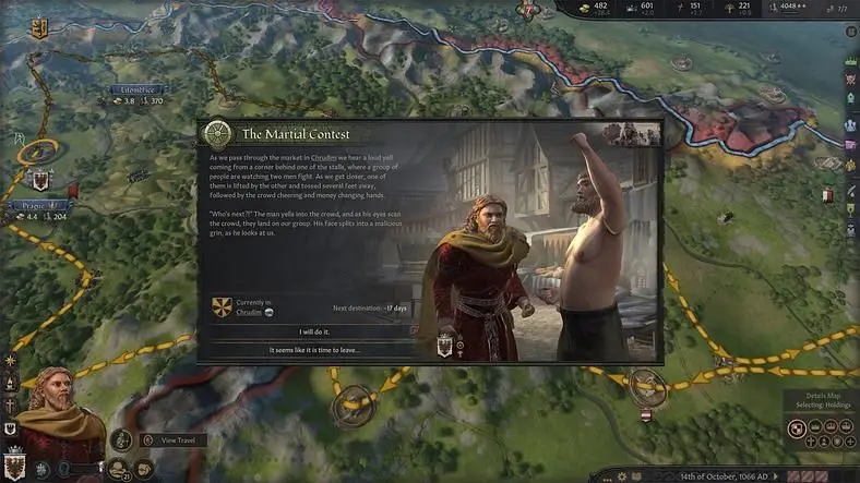 Take a gap year in Wandering Nobles and explore the wilderness of Crusader Kings 3's newest Event Pack