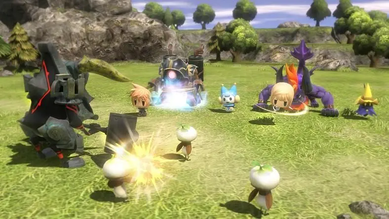 Last Year's More Complete Final Fantasy Offering - World of Final Fantasy - Hits PC Later This Month
