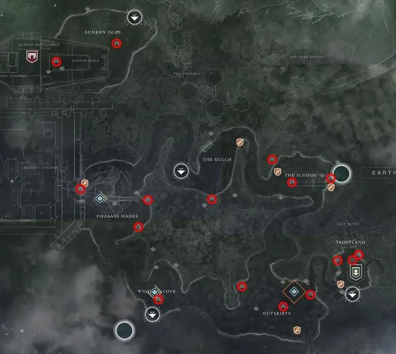 Destiny 2 Golden Chest Locations: European Dead Zone (EDZ)