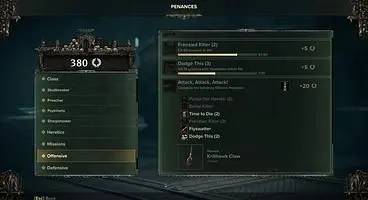 Warhammer 40,000: Darktide Trinkets - how to unlock and apply to weapons