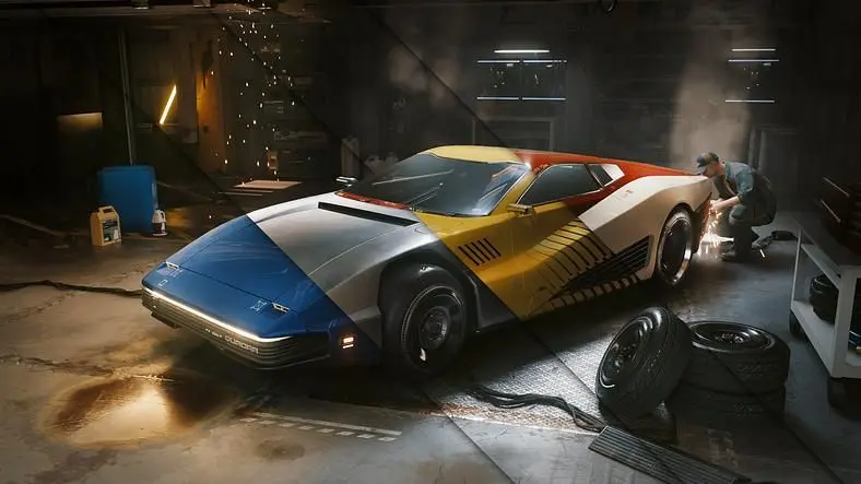 Cyberpunk 2077 Patch 2.21 adds support for GeForce RTX 50 Series and DLSS 4