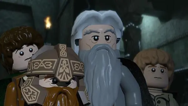 Xbox 360 version of LEGO The Lord of the Rings facing recall