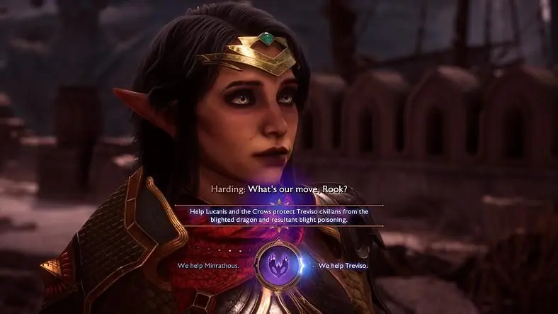 Help Minrathous or Treviso in Dragon Age: The Veilguard