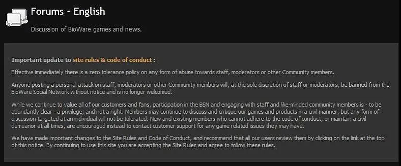 BioWare cracks down on forums over Mass Effect 3 DLC complaints