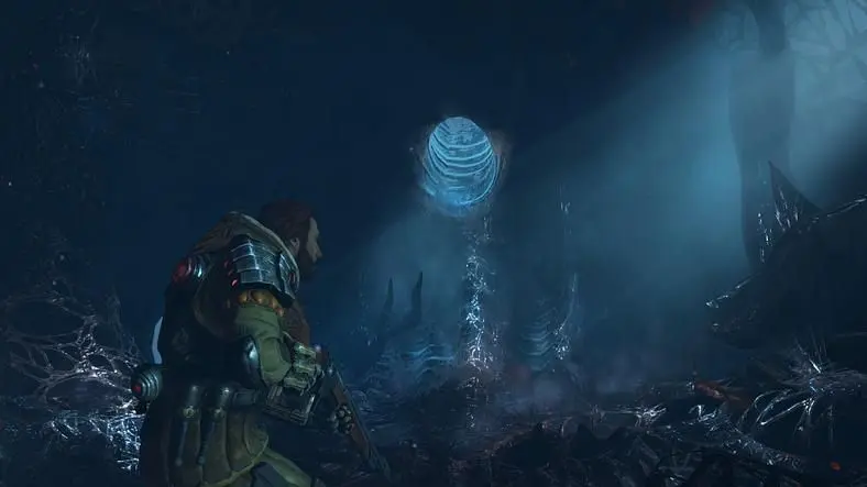 Lost Planet 3 will make you ask important questions, like "is this the best song to rock an ice planet?"