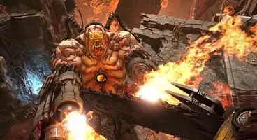 First Doom Eternal Gameplay Shows Off The Shotgun/Grapple Combo You Always Wanted
