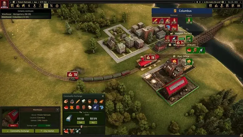 Railroad Corporation Exits Steam Early Access in November