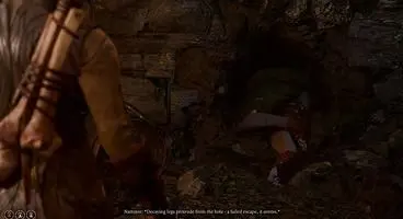 How to Get Through the Mysterious Hole in Baldur's Gate 3 Goblin Camp