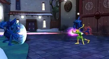 Like the majority of Marvel games, FoF is a third person adventure title that involves hitting lots of bad guys and multiple players.